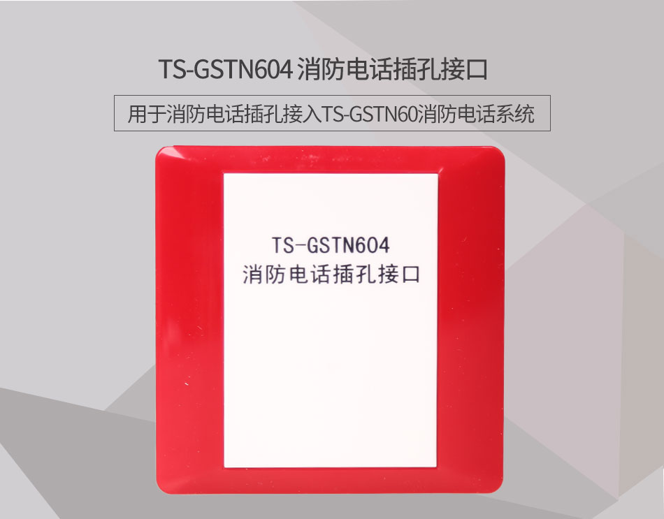 山東海灣TS-GSTN604消防電話接口情景展示